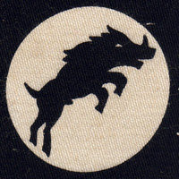 A picture of a cloth badge